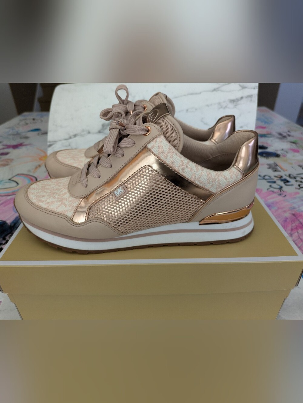 MK Pink Sneakers